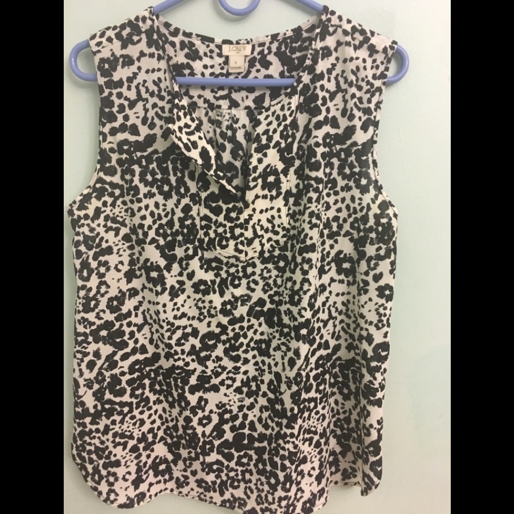 J Crew Sleeveless blouse